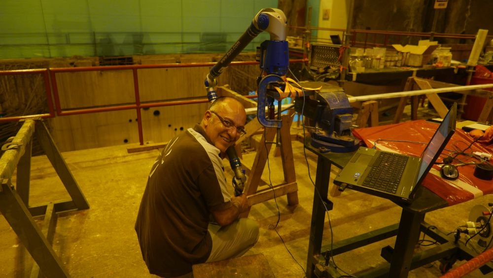 3D laser scanning